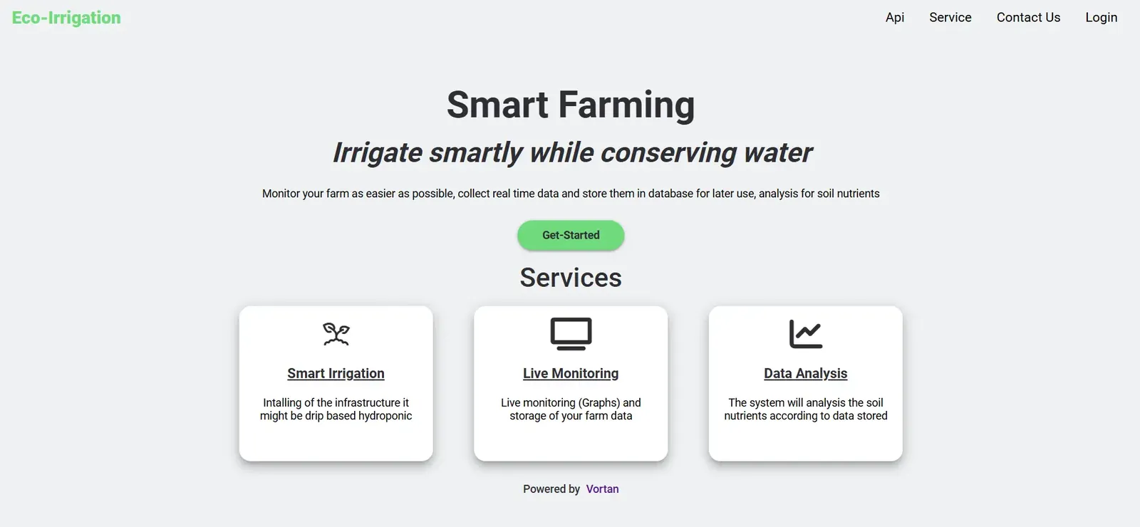 Eco-irrigation management software